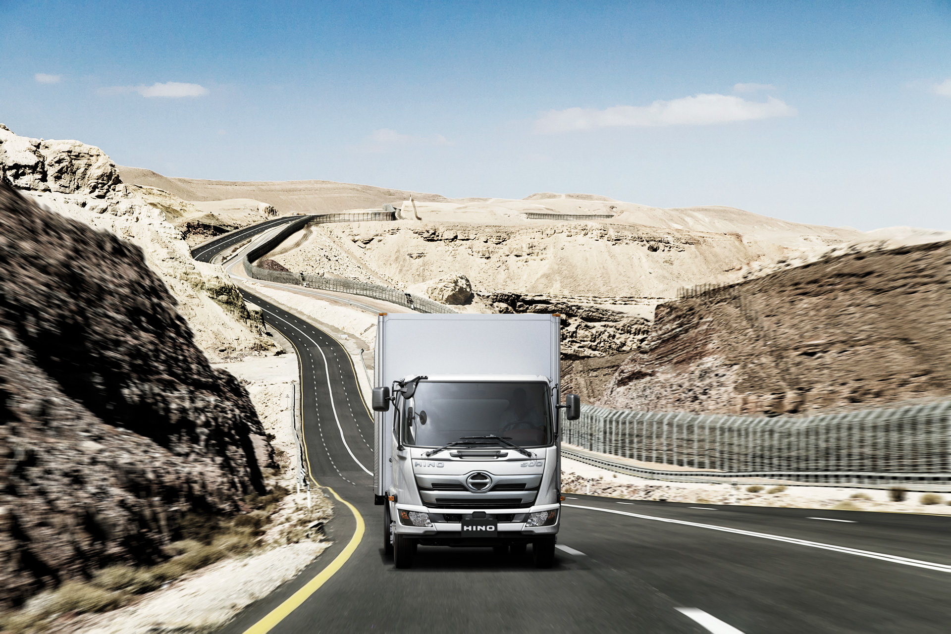 Hino 500 Series truck exterior detail