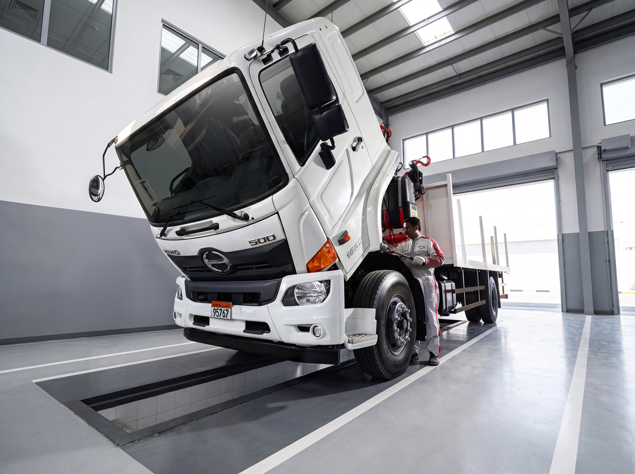 Hino certified service technicians