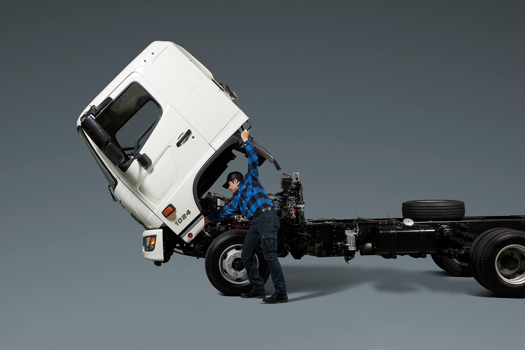 Hino 500 Series on the road