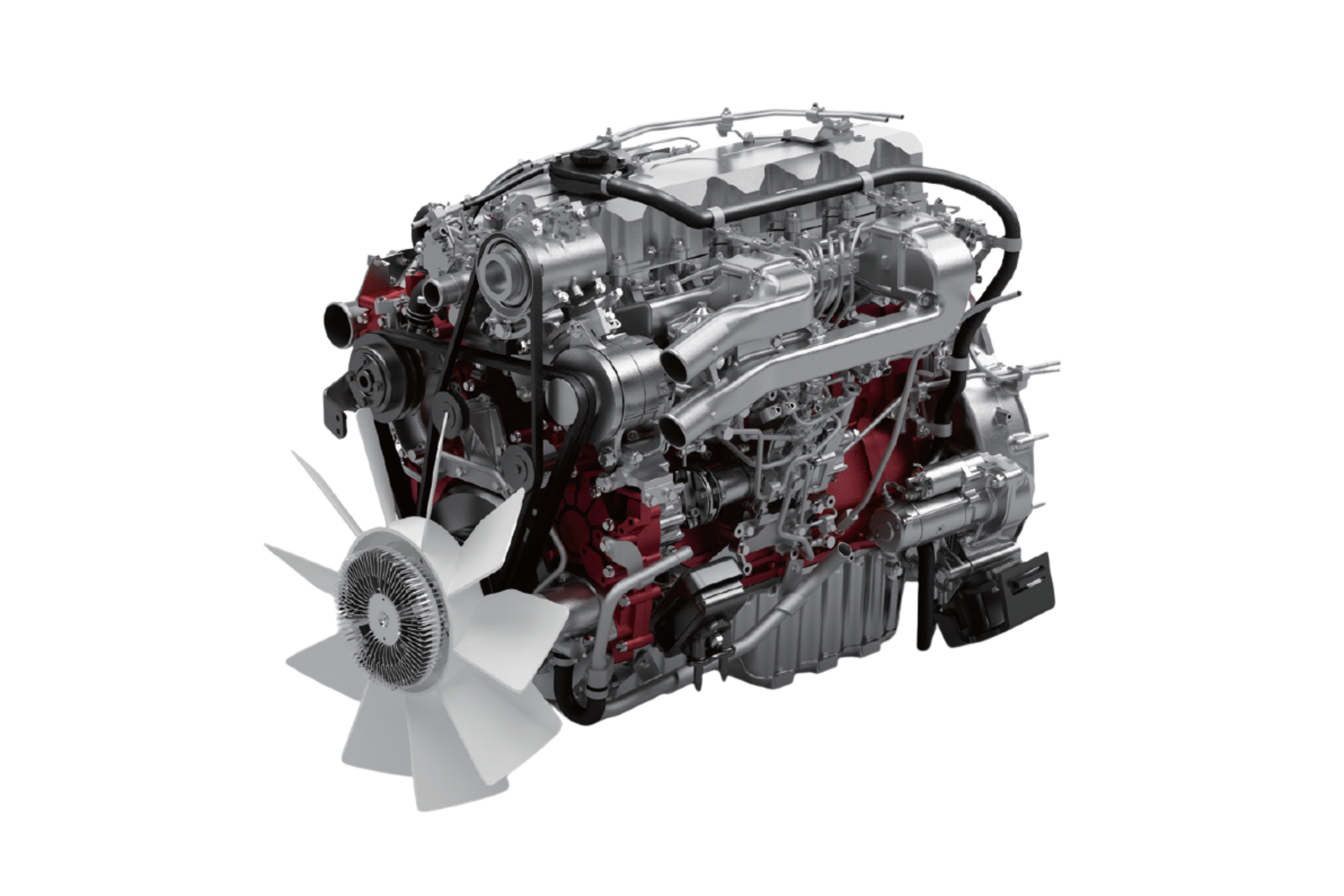Hino 500 engine
